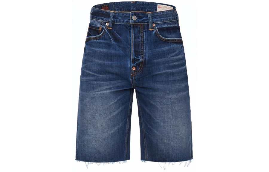 EVISU EVISU Denim Shorts Men's Denim Blue Moderate