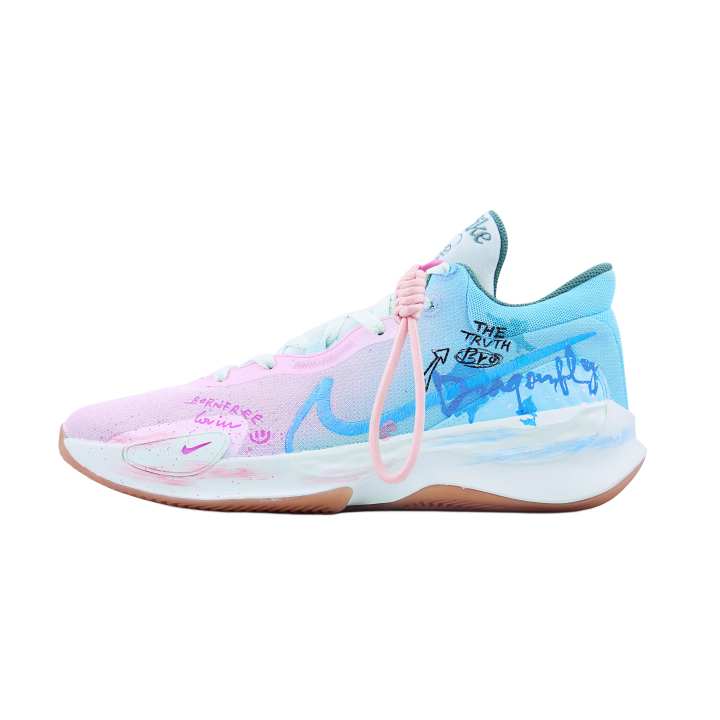Nike Nike Renew Elevate 3 Starry Fantasy S Cushioning Lightweight Low top Basketball Shoes Men's Pink