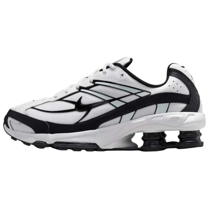 Nike Nike Shox Ride 2 Breathable Running Shoes Unisex White Black