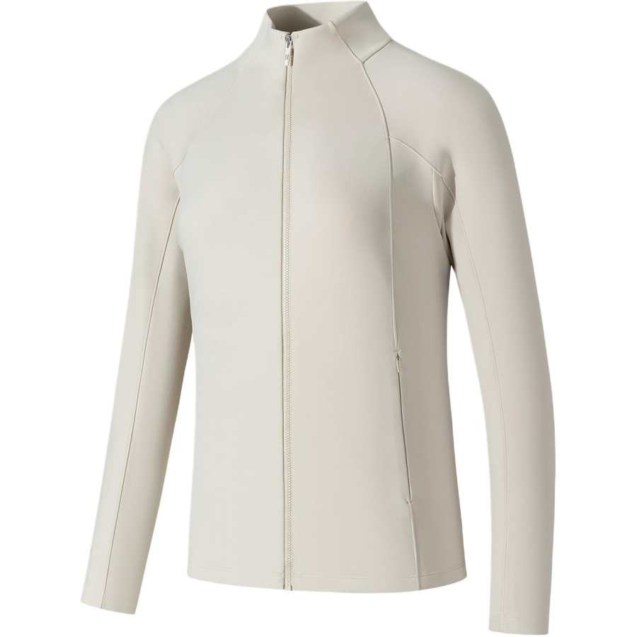 ANTA Jackets Women's Moonlight Beige Stand Collar Moderate Other