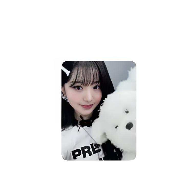 STARSHIP Entertainment Jang Won Young IVE SECRET HL Fansign, Round Photocards 1 Pc