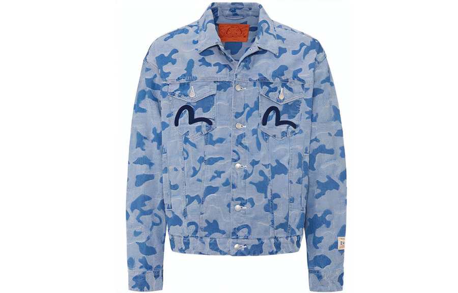 EVISU EVISU SS21 Denim Jacket Men's Blue