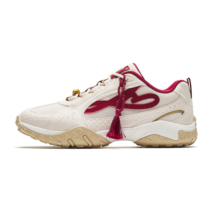 Anta Joyful Ballet Casual Shoes Women's White Red Pink