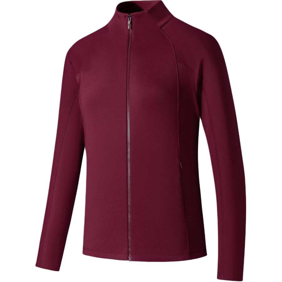 ANTA Jackets Women's Cinnabar Maple Red Stand Collar Moderate Other