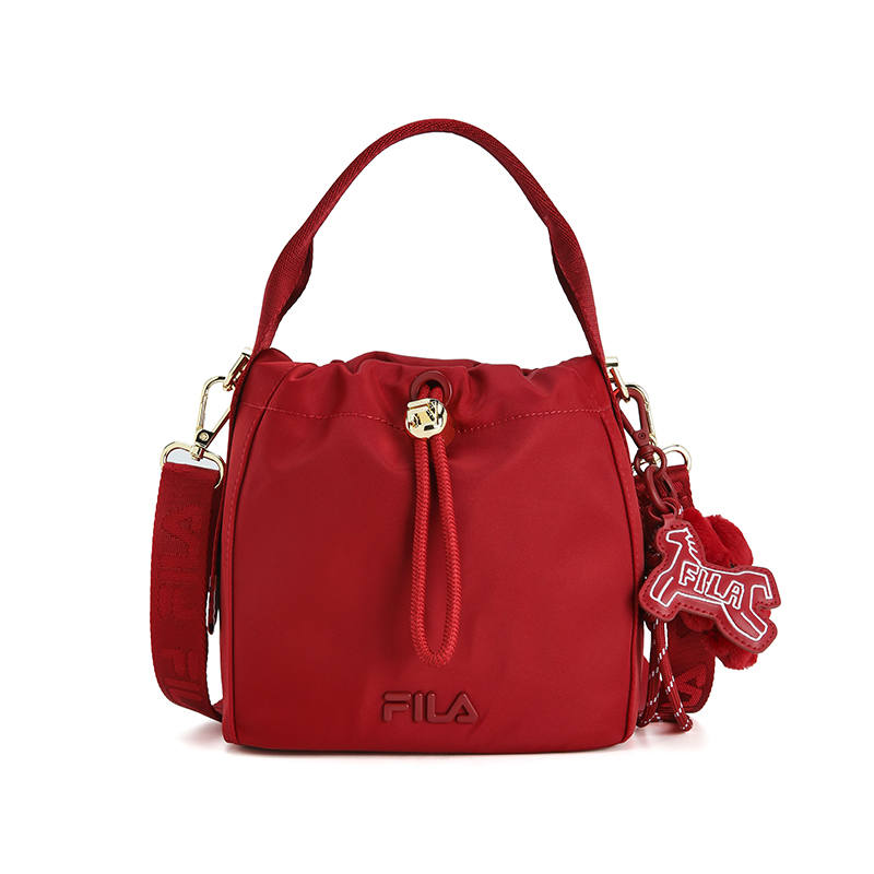 FILA CNY Fabric Handbag Women's Rhythm Red