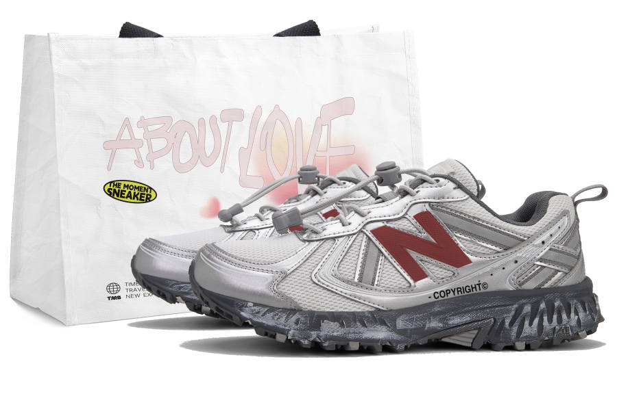 New Balance New Balance NB 410 V5 Low top Running Shoes Unisex Silver Red