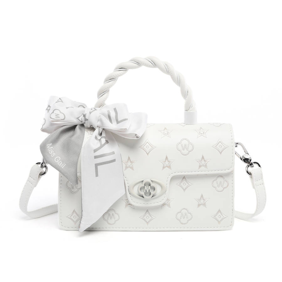 MISS GAIL Synthetic Leather Handbag Women's Multicolor