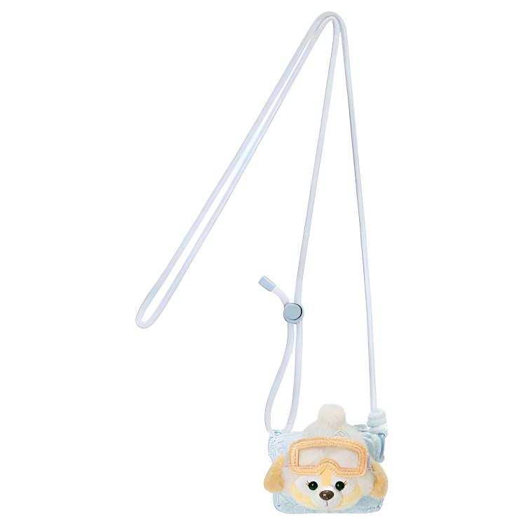 Disney Duffy And Friends Icy Snow Buddy Polyester Cell Phone Clip on Crossbody Bag Unisex Multicolor