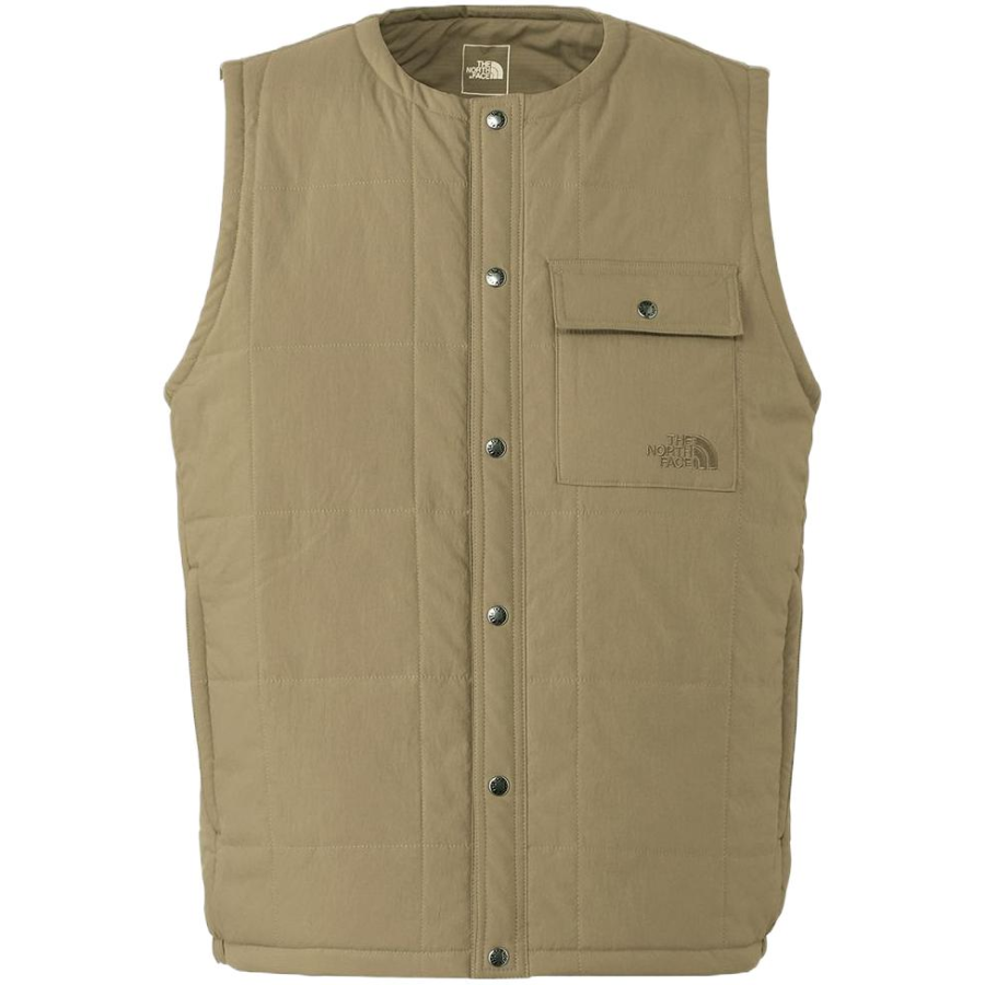 THE NORTH FACE Tank Tops Men's Seaweed Brown Crew Neck Moderate Other