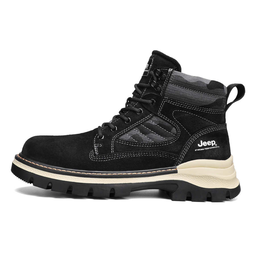 Jeep Jeep Combat Boots Men's Black/Khaki