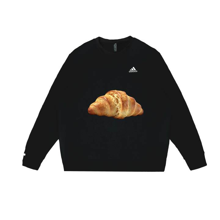 Adidas Adidas LABEL Sweatshirts Unisex Black Crew Neck Thickened Regular