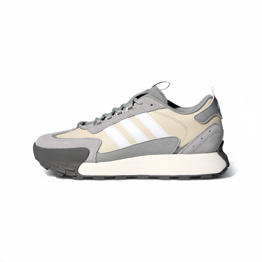 Adidas Adidas Futro Mixr Synthetic Leather Running Shoes Unisex Gray White