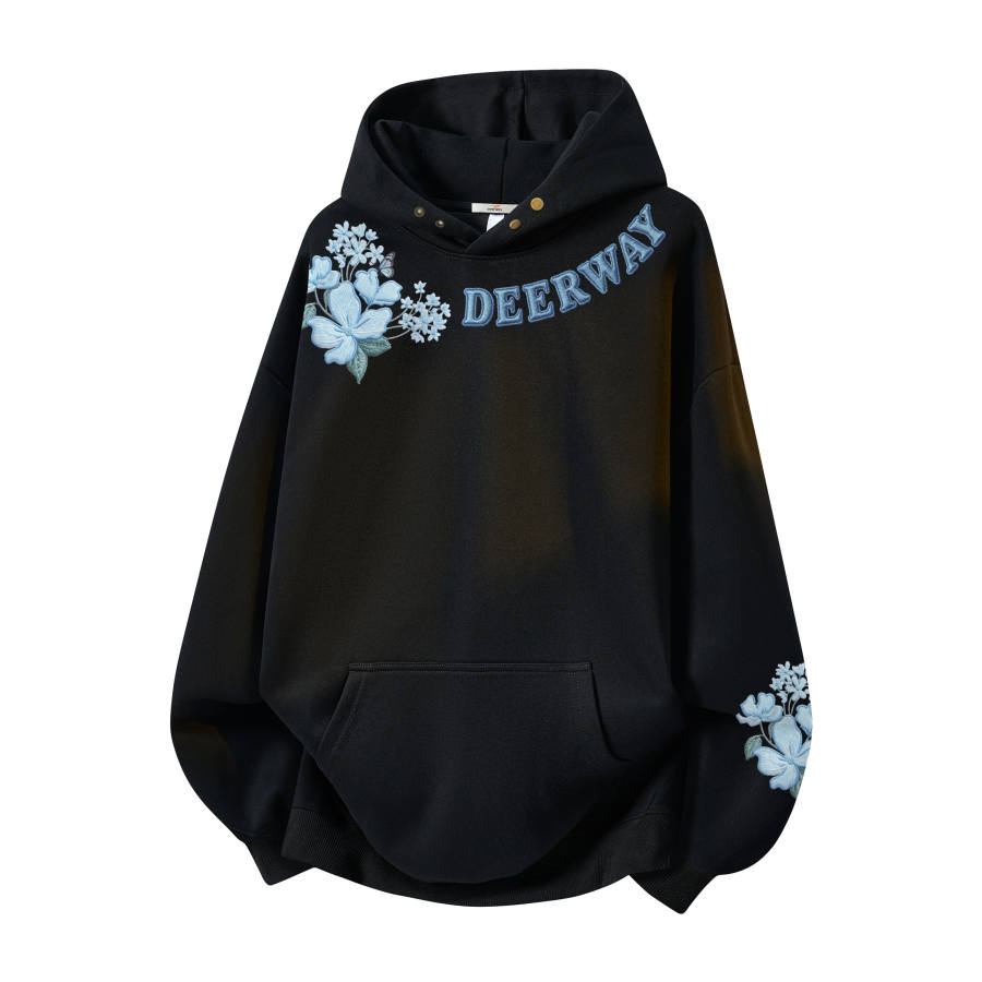 DEERWAY Sweatshirts Unisex Hooded Moderate Heavyweight