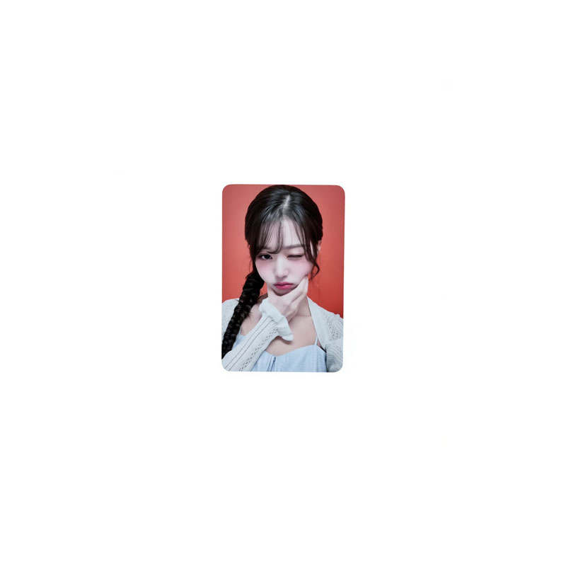 STARSHIP Entertainment Jang Won Young IVE SWITCH SW9.0 Lucky Card, Round Ver.A Photocards 1 Pc
