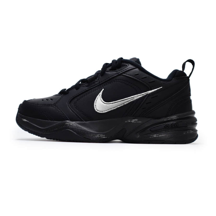 Nike Nike Air Monarch 4 Cool Silver, Graffiti Abrasion Resistant Low top Chunky Sneakers Unisex Black