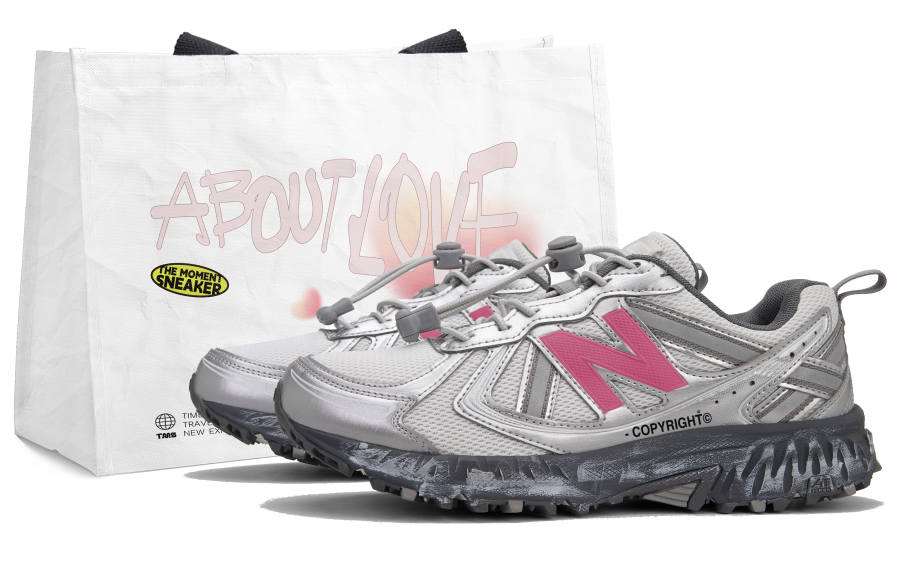 New Balance New Balance NB 410 V5 Low top Running Shoes Unisex Silver Pink