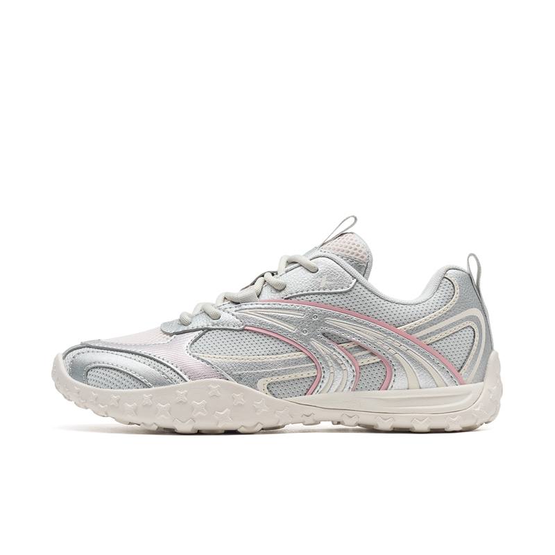 XTEP Little Ballet Abrasion Resistant Lightweight Wear resistant And Lightweight Low top Casual Shoes Women's