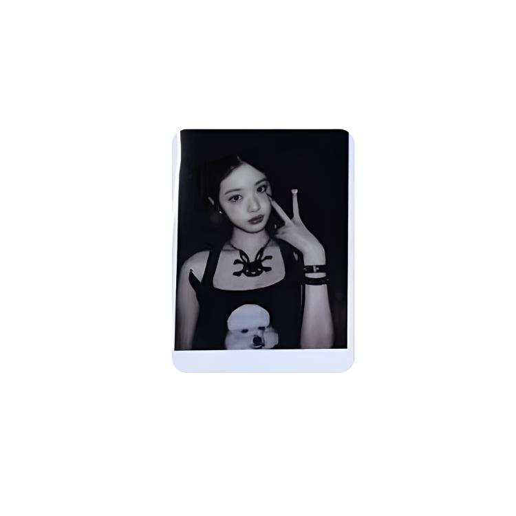 STARSHIP Entertainment Jang Won Young IVE SECRET Round Lucky Card Instant Cameras Photocards 1 Pc