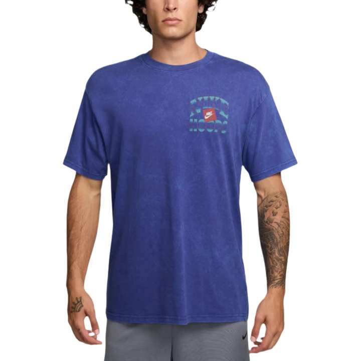 Nike Nike T Shirts Men's Blue Crew Neck
