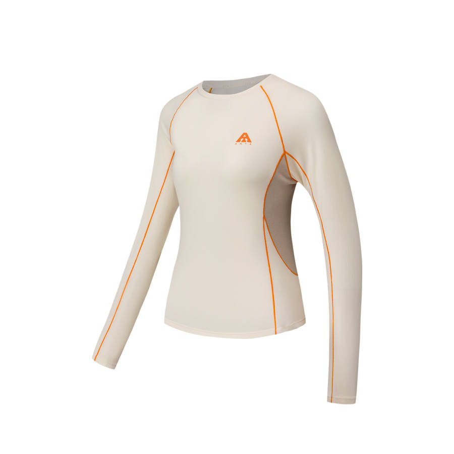 Anta T Shirt Women's White Khaki