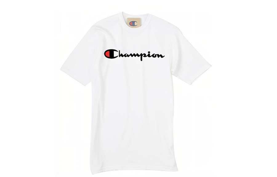 Champion Champion T Shirt US Version Unisex White