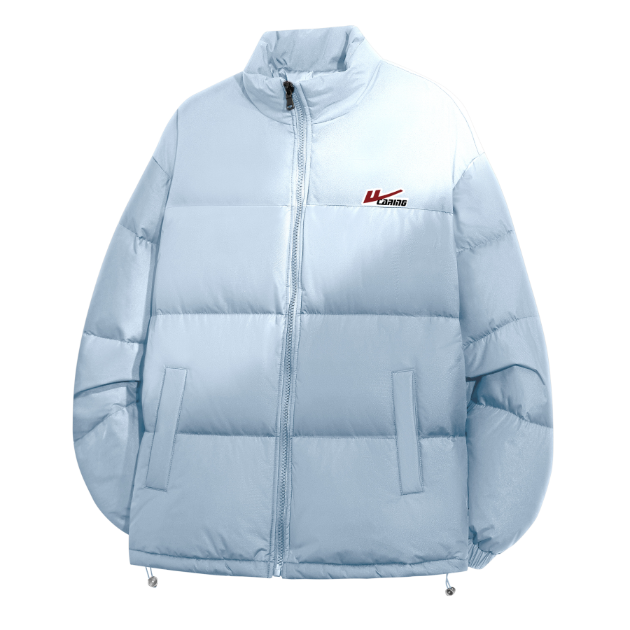 WARRIOR WARRIOR Down Jackets Unisex Stand Collar Thickened Puffer Jacket