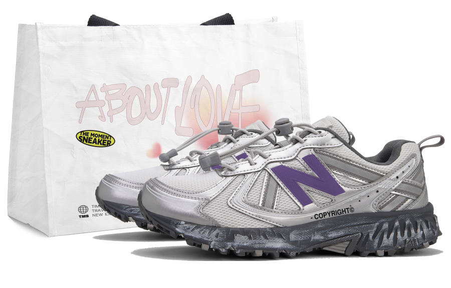 New Balance New Balance NB 410 V5 Low top Running Shoes Unisex Silver Purple