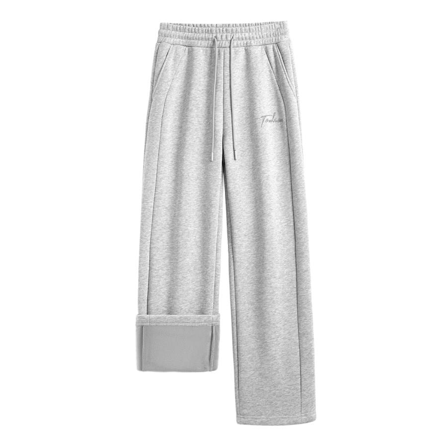 Tonlion Casual Pants Unisex Moderate Wide Leg Pants