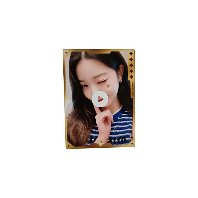 STARSHIP Entertainment Jang Won Young IVE Secret Q Sound Starlight Card, Round, Five Pointed Star Ver Photocards 1 Pc