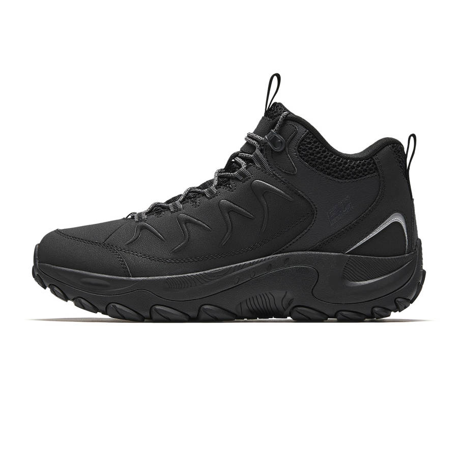 Anta Mountain Exploration Textile, Synthetic Leather Comfortable Low top Outdoor Shoes Men's Black Gray
