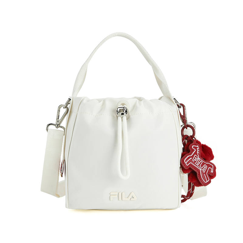 FILA CNY Fabric Handbag Women's White