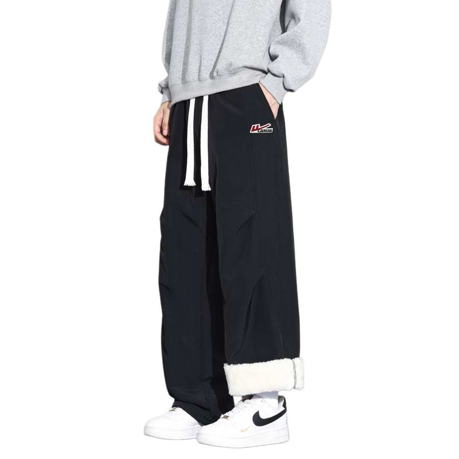 WARRIOR Insulated Pants Unisex Thickened And Fleece Lined Cargo Pants