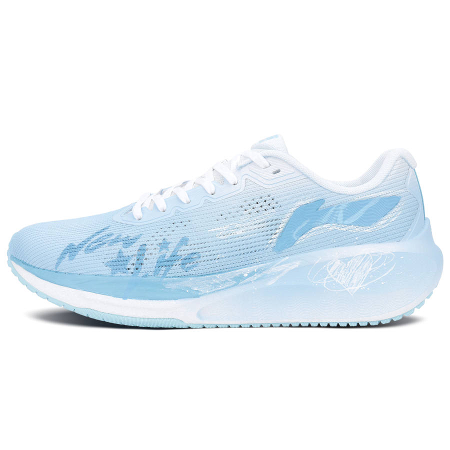Li-Ning Li Ning Version 2.0 Abrasion Resistant Slip Resistant Low top Casual Running Shoes Men's Blue