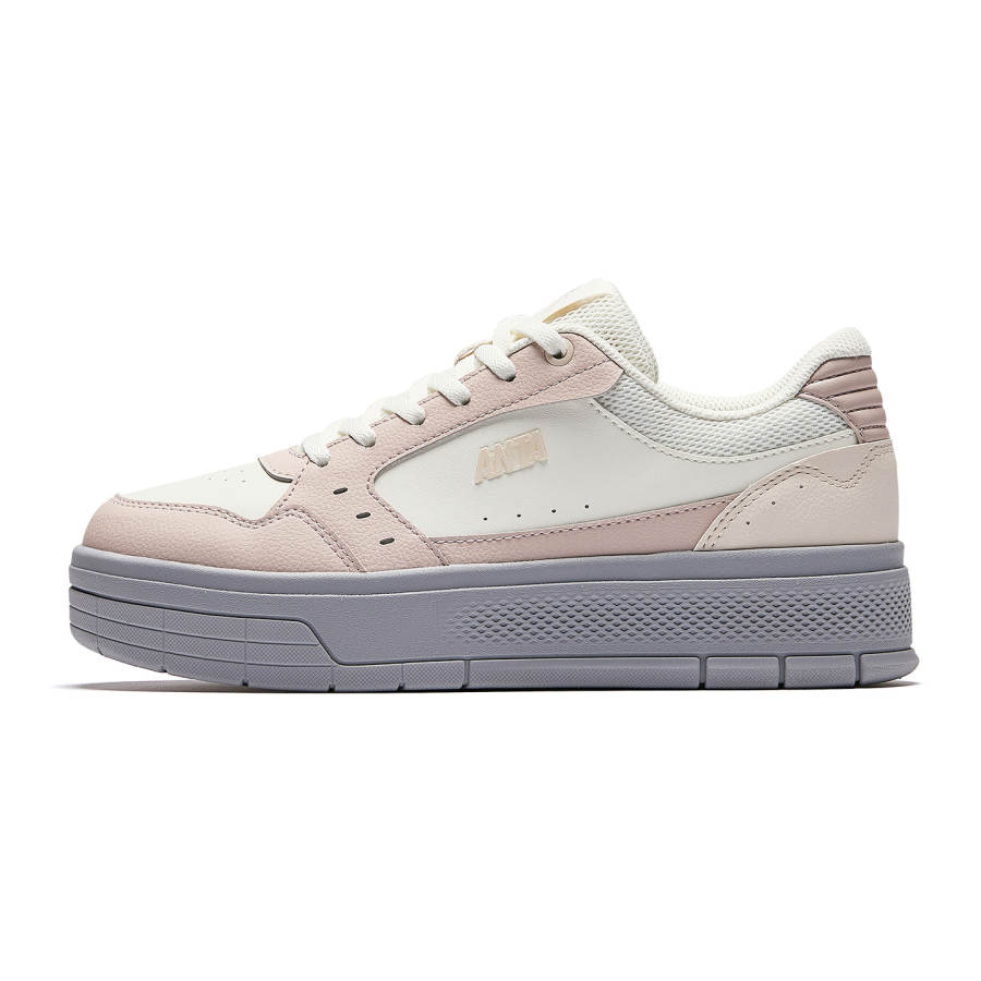 Anta Low top Skateboard Shoes Women's White Gray