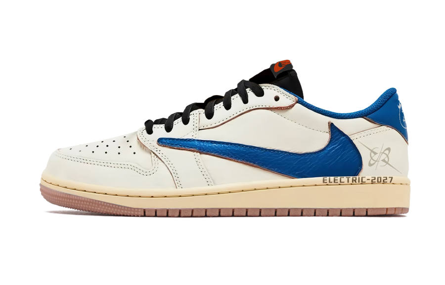 Jordan Travis Scott x Jordan Air Jordan 1 Starry Night Aspiration Abrasion Resistant Abrasion Resistant Low top
