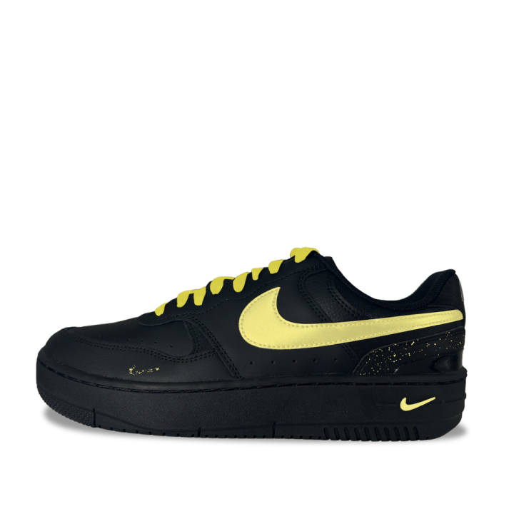 Nike Nike Gamma Force Yellow Lemon Abrasion Resistant Low top Skateboard Shoes Unisex Black