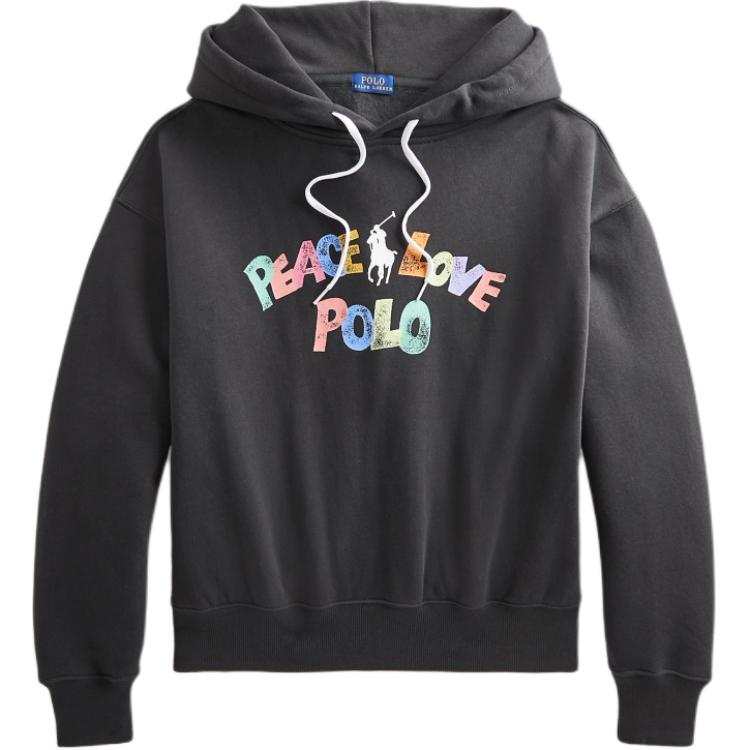 Polo Ralph Lauren Sweatshirt Loose Fit Women's Black