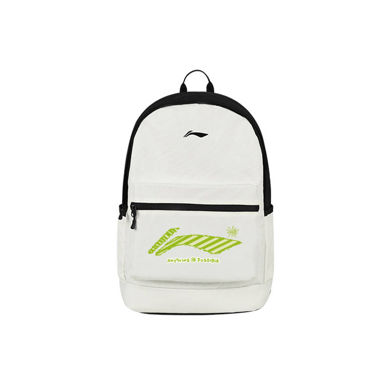 Li-Ning Li Ning Polyester Backpack Unisex Green