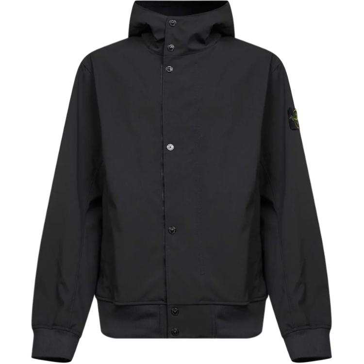 Stone Island hooded zip-up jacket