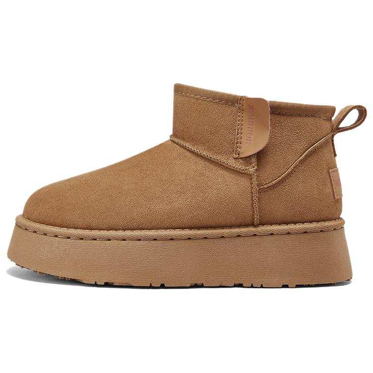 Warrior Thickened And Fleece Lined, Thermal Insulation, Puffy Shoes, Northeast Insulated Shoes 9cm Snow Boots Women's