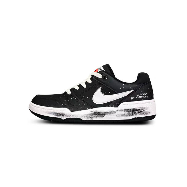 Nike Nike Full Force Tower Rabbit Creative Low top Skateboard Shoes Men's Black White