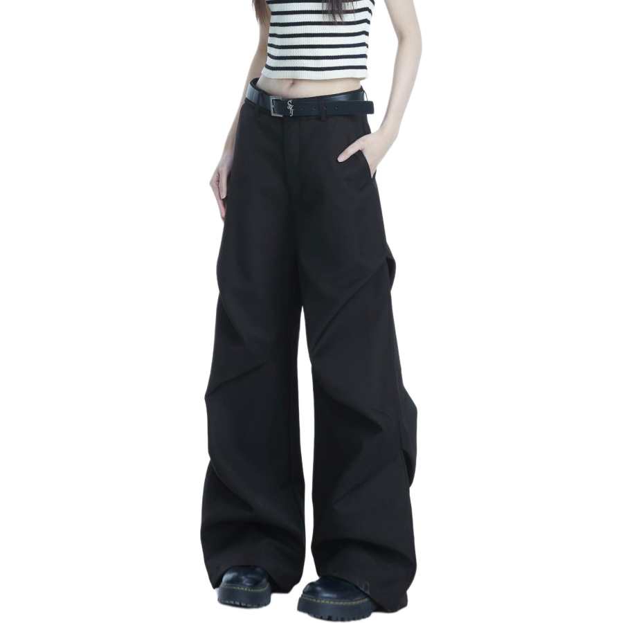 NEVER RULE NEVER RULE Suit Pants Unisex Thickened And Fleece Lined Suit Pants
