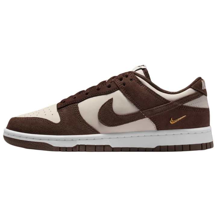 Nike Nike Dunk Cushioning Low top Skateboard Shoes Women's Brown