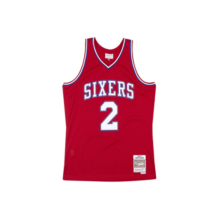 Mitchell Ness Mitchell Ness Basketball Jersey Men's Red