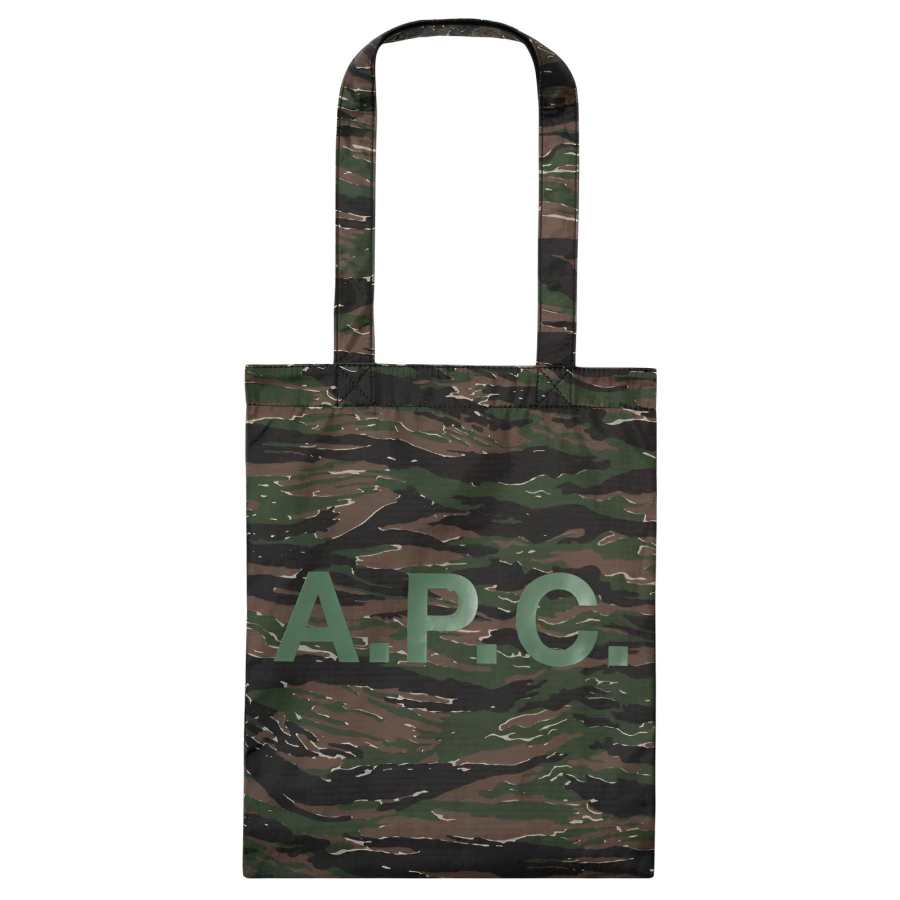 A.P.C A.P.C . Logo print Tote Bag