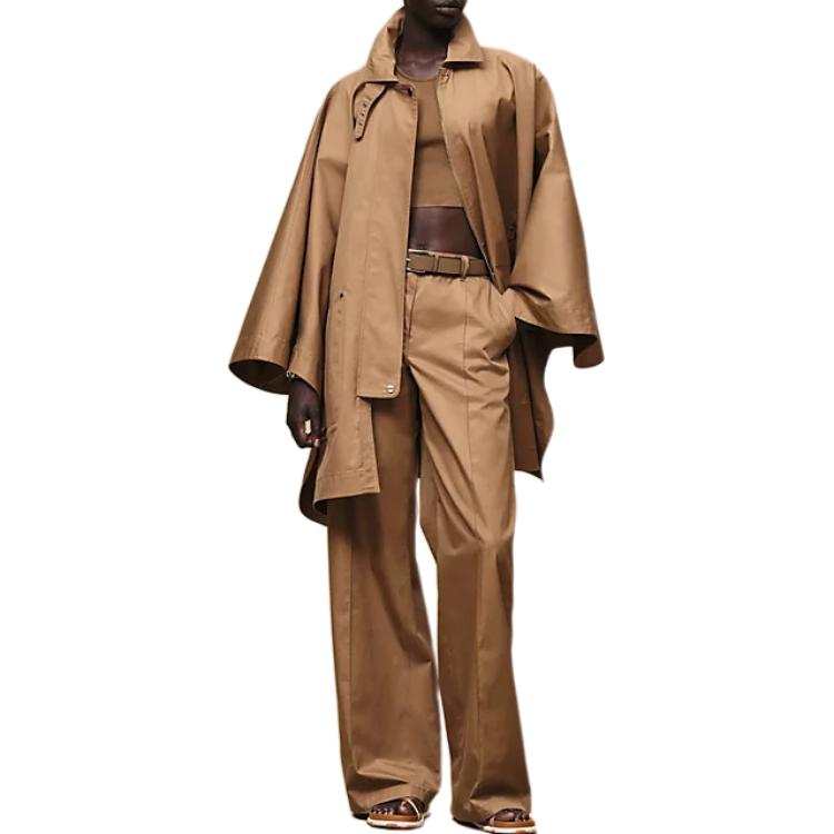 HERMES HERMES SS26 Spring Summer Collection Cloak Women's