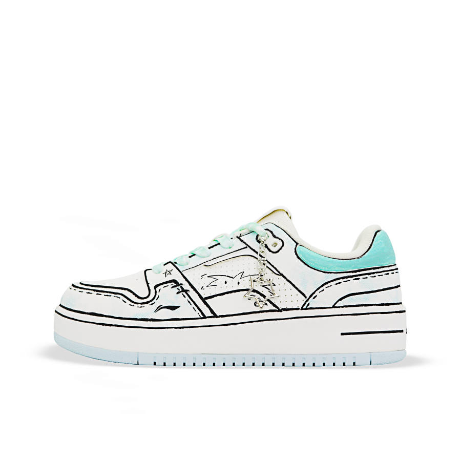 Li-Ning Li Ning Cheese Abrasion Resistant Balance Height Increasing Abrasion Resistant Balance Height Increasing Low top
