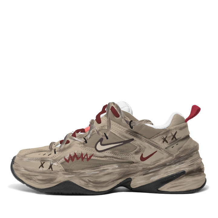 Nike Nike M2K Tekno Wheat Dust Chunky Sneakers Women's Wheat