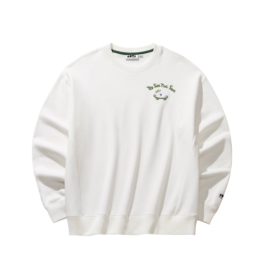 ANTA Anta Sweatshirt Men's Papyrus White