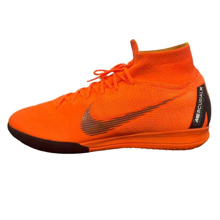 Nike Nike SuperflyX 6 TF Rubber Broken Studs IC/in Indoor Fabric Lightweight Coverage Soccer Shoes Men's Orange